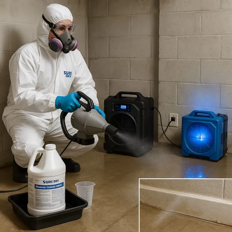 Sanitization and Odor Removal process in Walnut, CA