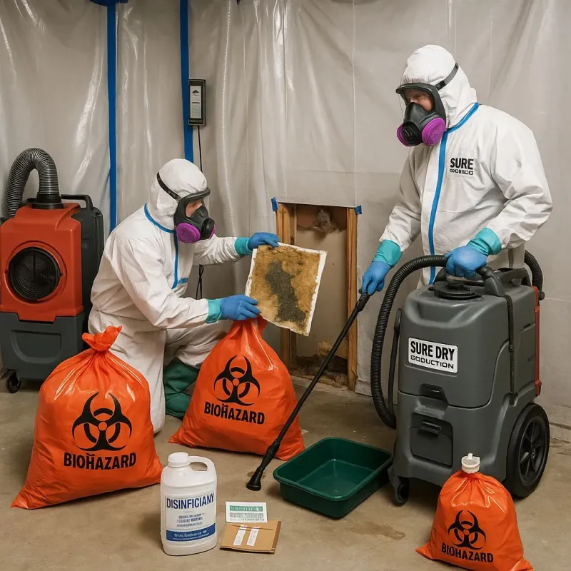 Contaminated Water Handling Protocols process in Walnut, CA