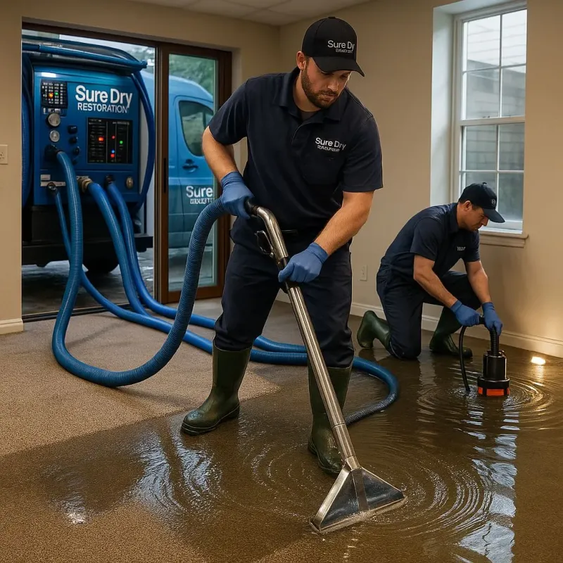 Water Extraction and Removal process in Walnut, CA